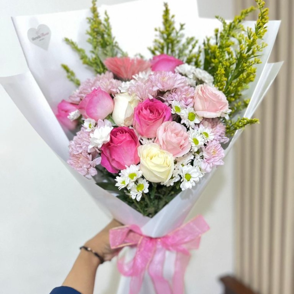 Simple Flower Wrap